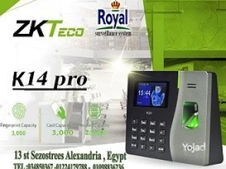 جهاز بصمة Zkteco K14 pro حضور و انصراف في اسكندرية