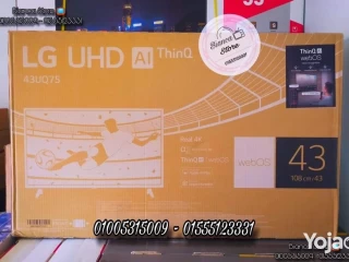 شاشات 43 بوصة LG أصلي سمارت 4K رسيفر داخلي ريموت ماچيك جديدة