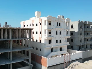 شقة فى دمياط الجديدة بيت الوطن - غرب جامعه حورس