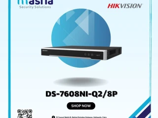 8-ch 1U 8 PoE 4K NVR HIKVISION