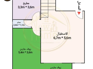 فيلا للبيع 220م(+25 م رووف)اليفا سيتى-ماونتن فيو -المستقبل