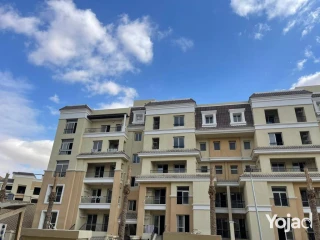 شقة 3 غرف جاهزة للاستلام ع محور الامل sarai almostakbal city