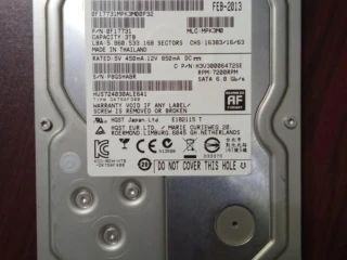 HDD 3TB HITACHI 7200RPM 6gb/S بحالة ممتازة