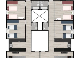 شقق استثمارية سكنية في قلب الحي الاول