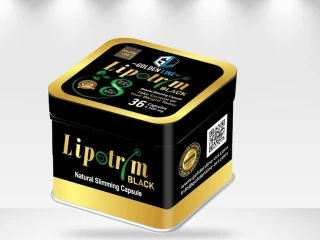 GOLDEN LINE Lipotrem BLACK Capsule 36 Capsules ليبوتريم بلاك