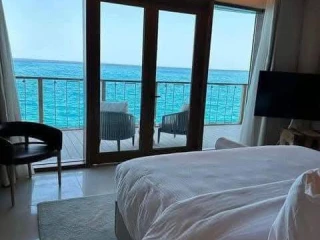 شاليه علي البحر مباشر #متشطب_بالكامل بأرخص سعر علي المفتاح