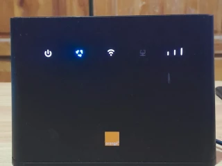 Orange Home wireless router