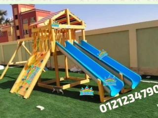 العاب الجاردن الحدائق مجمعات خشبيه