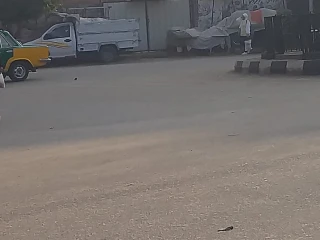 منوف شارع بورسعيد الرئيسي على الميدان