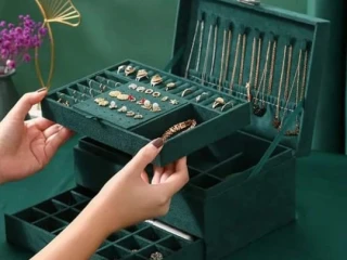 شنطة المجوهرات Gomana شنطه ومنظم مجوهرات واكسسوارات متعددة