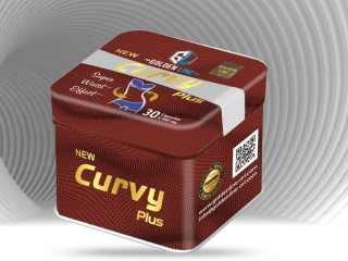 Golden Line CURVY PLUS 30 Capsules كبسولات كيرفي بلس للتخسيس