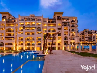 شقة غرفة وصالة 72 متر Garden view ب ALDAU Heights بالغردقة