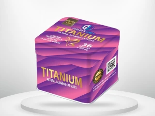 GOLDEN LINE TITANIUM 36 Capsules كبسولات تيتانيوم لسد الشهية