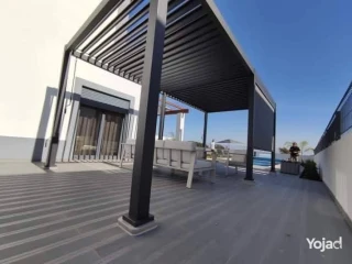 دوبلكس لقطه للبيع في كمبوند كريك تاون امام الرحاب