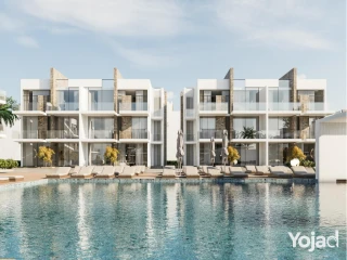 شقة غرفة وصالة 87متر Pool view ب Long Beach Resort بالغردقة