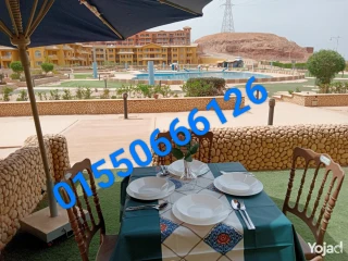 شاليه أرضي بجاردن في الكاريبيان علي الأكوا في بورتو السخنة