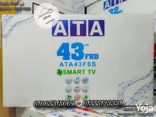 شاشات للبيع 43 بوصة عطا ata سمارت أندرويد جديدة ضمان سنتين A