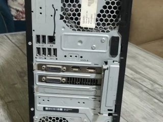 كمبيوتر hp + شاشه Dell