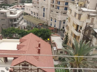 شقة للبيع فى رشجى ش سوريا الرئيسى مطلات مفتوحة ع فندق توليب