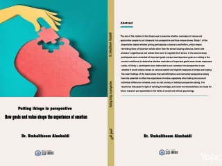 كتاب كيف تؤثر الأهداف والقيم على العواطف