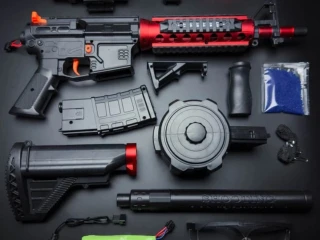 بندقية M4A1 الجل الكهربائية + 5000 رصاصه مجانا