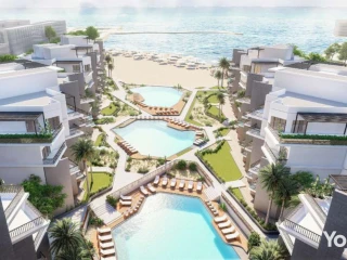 Studio 77 m. side sea view located in Majra. Hurghada