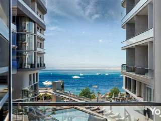 1-bedroom 65 m., street & sea view, Panorama Hills, Hurghada
