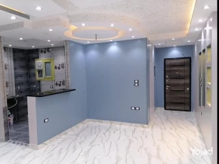 شقة 105 متر بمنطقة ط بموقع مميز وراقى جداً تشطيب مهندس ديكو