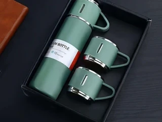 حافظة حرارة + 2 مج