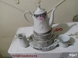 طقم شاي وجاتوه صيني استعمال بسيط