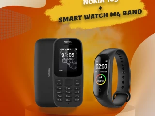 موبيل نوكيا ١٠٥ + smart watch