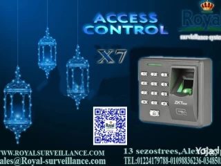 Access control zkteco model x7 اكسيس كنترول عروض شهر رمضان