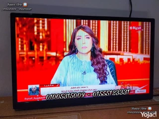 شاشة 24 بوصة تلفزيون بالريموت بالكرتونة