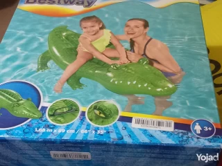 تمساح امازونى مستورد كبير للألعاب المائية