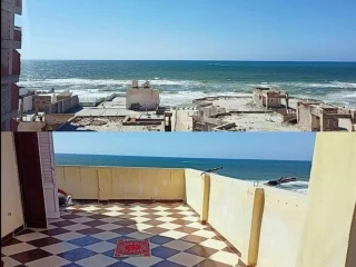 شقة بانوراما البحر في الاسكندرية بيانكي الهانوفيل