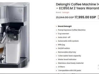 Delonghi EC850.M Espresso Machine