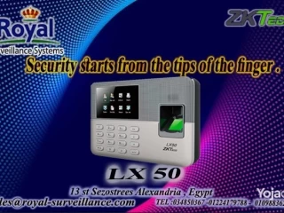 اجهزة بصمة حضور و انصراف في اسكندرية ZKTeco LX50 جهاز بصمة
