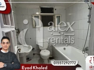 شقة للإيجار مفروش ١٢٠ م كامب شيزار شارع أحمد فؤاد