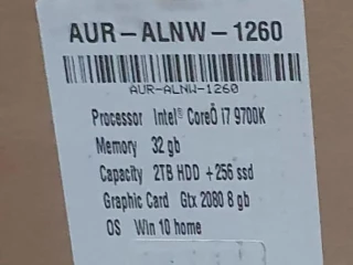 Alienware Aurora R8 i7-9700K