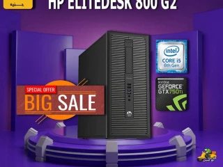 HP ELITEDESK 800 G2 TOWER NVIDIA GT 750 TI DDR5 بيشغل العاب 2022
